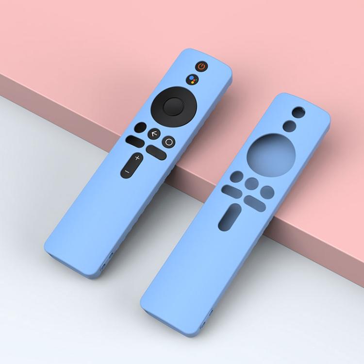 Solid Color Silicone Protective Cover, For Xiaomi MiBox S Red, For Xiaomi MiBox S Dark Blue, For Xiaomi MiBox S Sky Blue, For Xiaomi MiBox S Green, For Xiaomi MiBox S Transparent, For Xiaomi MiBox S Black