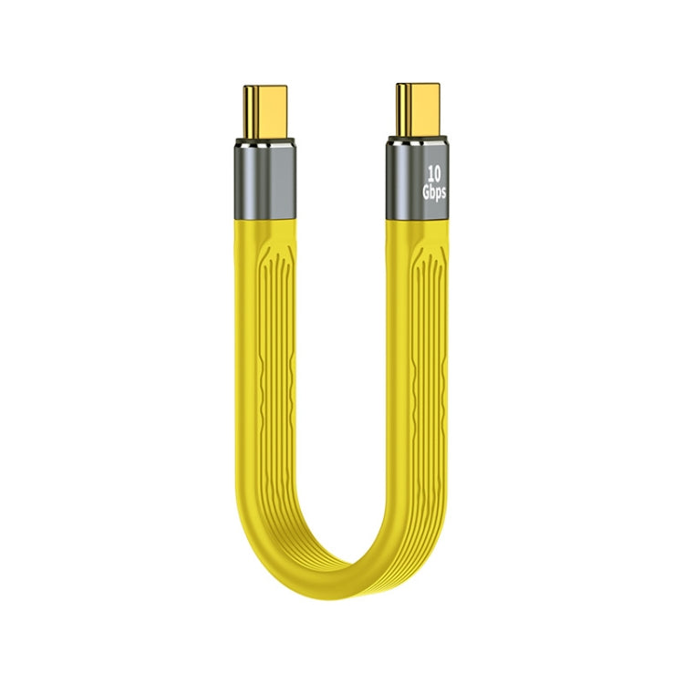 100W 10Gbps USB-C/Type-C to USB-C/Type-C FPC Flexible Data Cable, Length: 13.8cm, 10Gbps USB-C/Type-C to USB-C/Type-C – Durable Build, Easy to Use