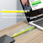 100W 10Gbps USB-C/Type-C to USB-C/Type-C FPC Flexible Data Cable, Length: 13.8cm, 10Gbps USB-C/Type-C to USB-C/Type-C – Durable Build, Easy to Use