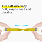 100W 10Gbps USB-C/Type-C to USB-C/Type-C FPC Flexible Data Cable, Length: 13.8cm, 10Gbps USB-C/Type-C to USB-C/Type-C – Durable Build, Easy to Use