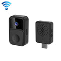 ML19 90 Degree Wide Angle Wireless Smart Video Doorbell, ML19 ML19 Black