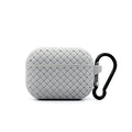 Weave Texture TPU Protective Case, For AirPods Pro For AirPods Pro Grey