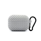 Weave Texture TPU Protective Case, For AirPods Pro For AirPods Pro Grey
