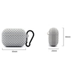 Weave Texture TPU Protective Case, For AirPods Pro