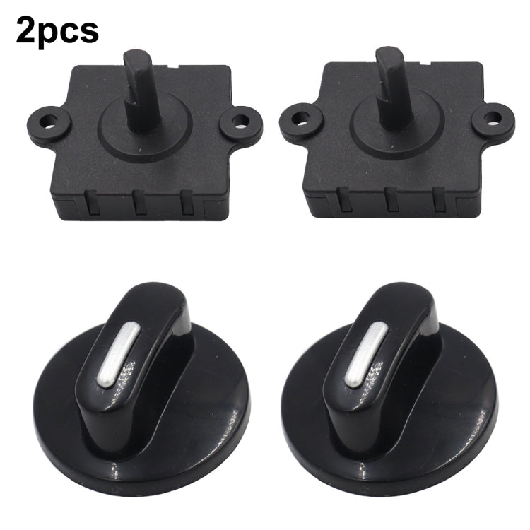 4 Gear 3 Speed Rotary Switch Fan Heater Speed Selector, Type A 2 Pair, Type B 2 Pair – Durable Build, Easy to Use Type B 2 Pair