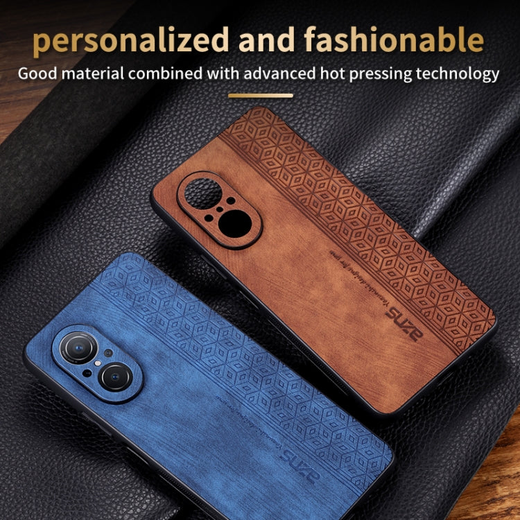 AZNS 3D Embossed Skin Feel Phone Case – Leather, TPU, For Huawei nova 9 SE / Honor 50 SE, For Huawei nova 10, For Huawei nova 10 Pro, For Honor 50 Pro / Huawei nova 9 Pro
