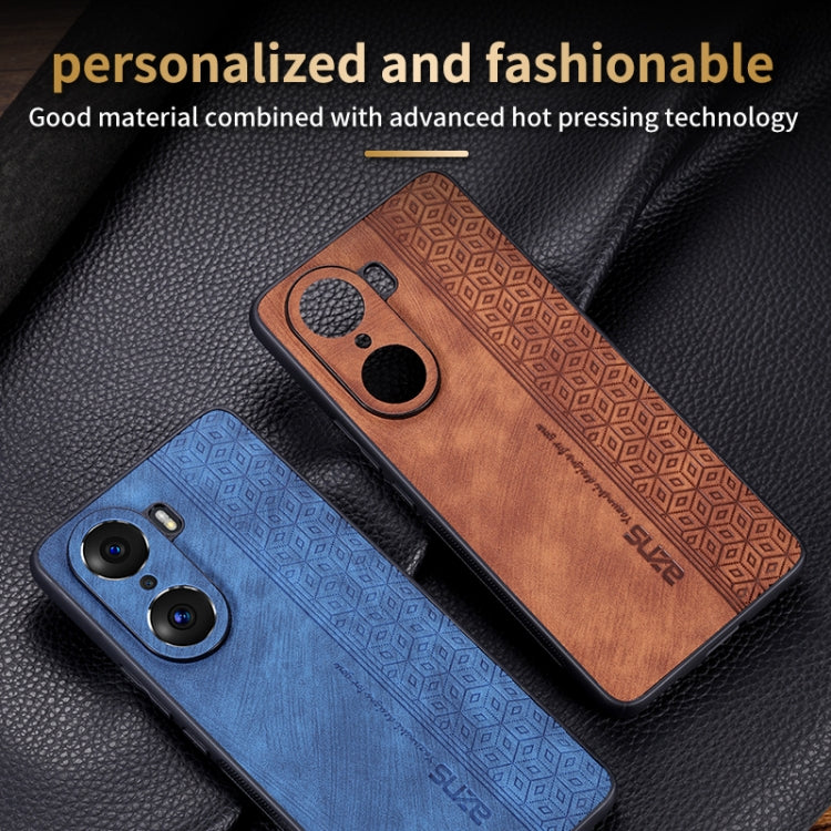AZNS 3D Embossed Skin Feel Phone Case – Leather, TPU, For Honor 60 Pro, For Honor 60, For Honor X40i, For Samsung Galaxy A13 5G / A04