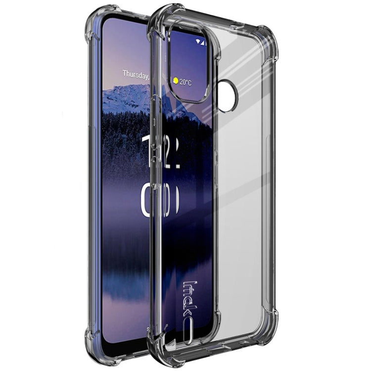 Shockproof Airbag TPU Phone Case – Shockproof, TPU, For iPhone 14, For iPhone 14 Plus, For iPhone 14 Pro, For iPhone 14 Pro Max, For Huawei Mate 50, For Huawei Mate 50 Pro, For Nokia G11 Plus 4G, For Xiaomi Poco M4 5G, For Sony Xperia 5 IV For Nokia G11 Plus 4G Transparent Black