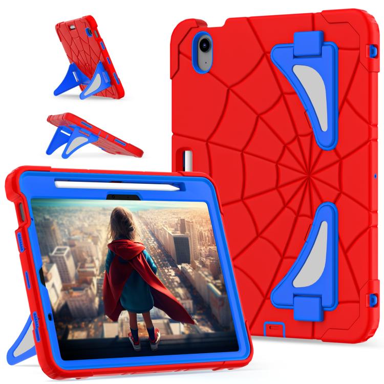 For iPad Air 11 2026 / 2025 / 2024 / Air 5 10.9 2022 / Air 4 10.9 2020 Shockproof Protective Tablet Case, For iPad Air 11 M3 2025 / Air 11 M2 2024 / Air 5 10.9 2022 / Air 4 10.9 2020 For iPad Air 11 M3 2025 Air 11 M2 2024 Air 5 10.9 2022 Air 4 10.9 2020 Red+Blue