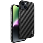 IMAK Ruiyi Series Carbon Fiber PU + PC Phone Case, For iPhone 14 Plus, For iPhone 14 Pro Max, For iPhone 14 Pro, For iPhone 14, For Asus ZenFone 9 5G, For Sony Xperia 5 IV For iPhone 14 Plus