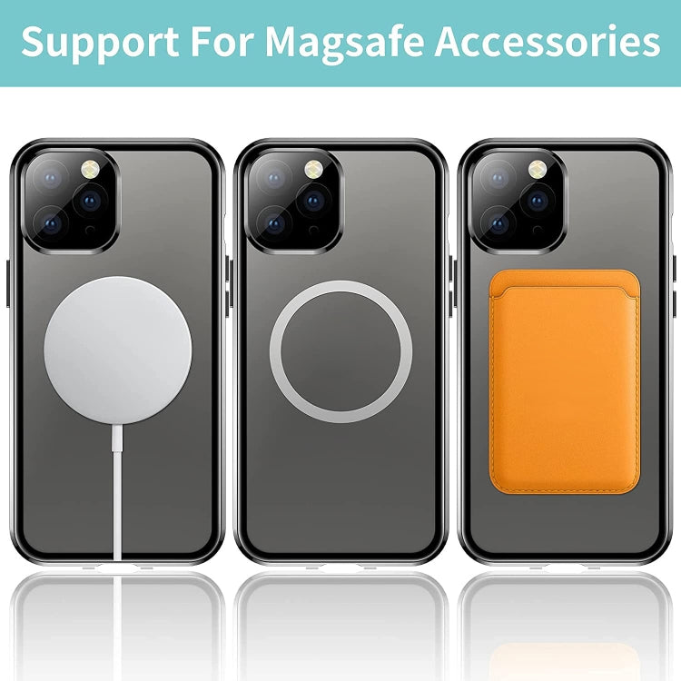 360 Full Body Magnetic Frosted Magsafe Phone Case, For iPhone 12, For iPhone 12 Pro, For iPhone 12 Pro Max, For iPhone 11 Pro Max, For iPhone 11 Pro