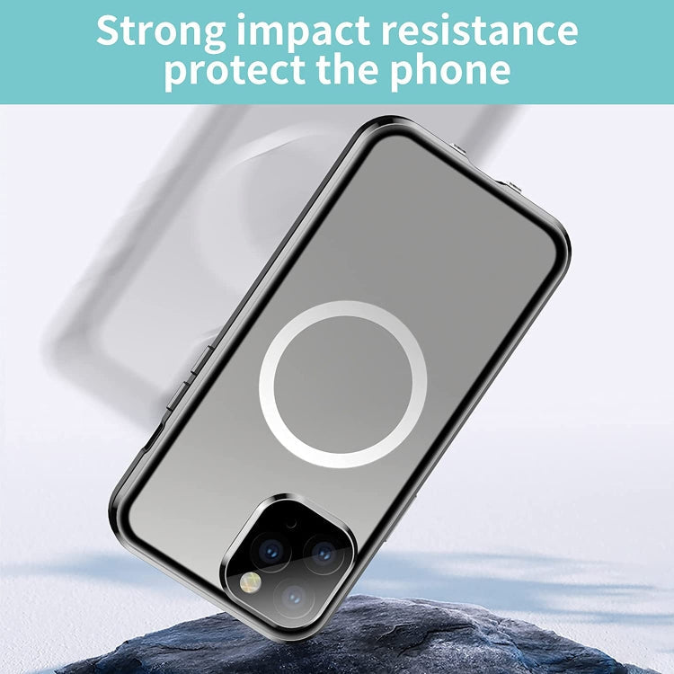 360 Full Body Magnetic Frosted Magsafe Phone Case, For iPhone 12, For iPhone 12 Pro, For iPhone 12 Pro Max, For iPhone 11 Pro Max, For iPhone 11 Pro