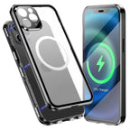 360 Full Body Magnetic Frosted Magsafe Phone Case, For iPhone 12, For iPhone 12 Pro, For iPhone 12 Pro Max, For iPhone 11 Pro Max, For iPhone 11 Pro