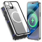 360 Full Body Magnetic Frosted Magsafe Phone Case, For iPhone 12, For iPhone 12 Pro, For iPhone 12 Pro Max, For iPhone 11 Pro Max, For iPhone 11 Pro