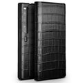 QIALINO Crocodile Pattern Genuine Leather Phone Case – Leather, For Huawei Mate XS 2, For Huawei P50 Pocket
