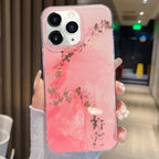 Coloured Glaze Marble Phone Case – Durable Build, Easy to Use, For iPhone 11 Pro Max