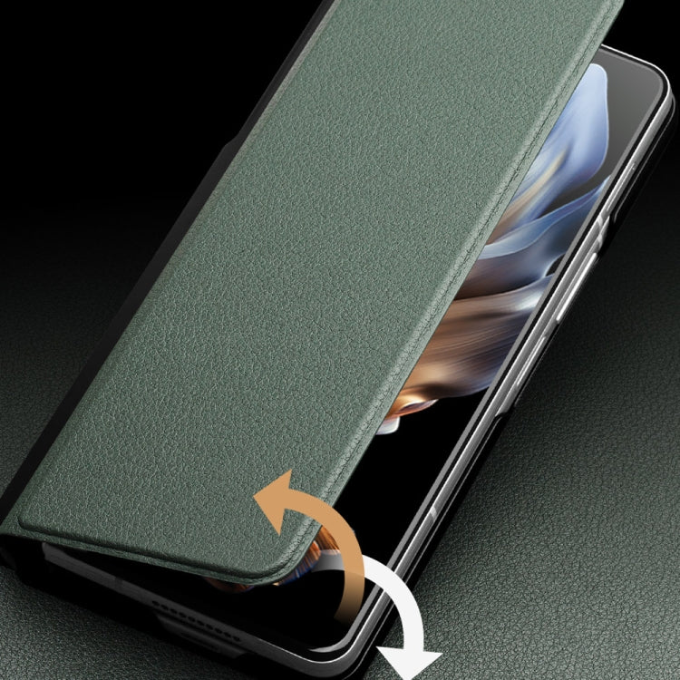 QIALINO Magnetic Genuine Leather Phone Case – Magnetic, Leather, For Samsung Galaxy Z Fold3 5G/W22 5G, For Samsung Galaxy S22 5G, For Samsung Galaxy S22+ 5G, For Samsung Galaxy S22 Ultra 5G