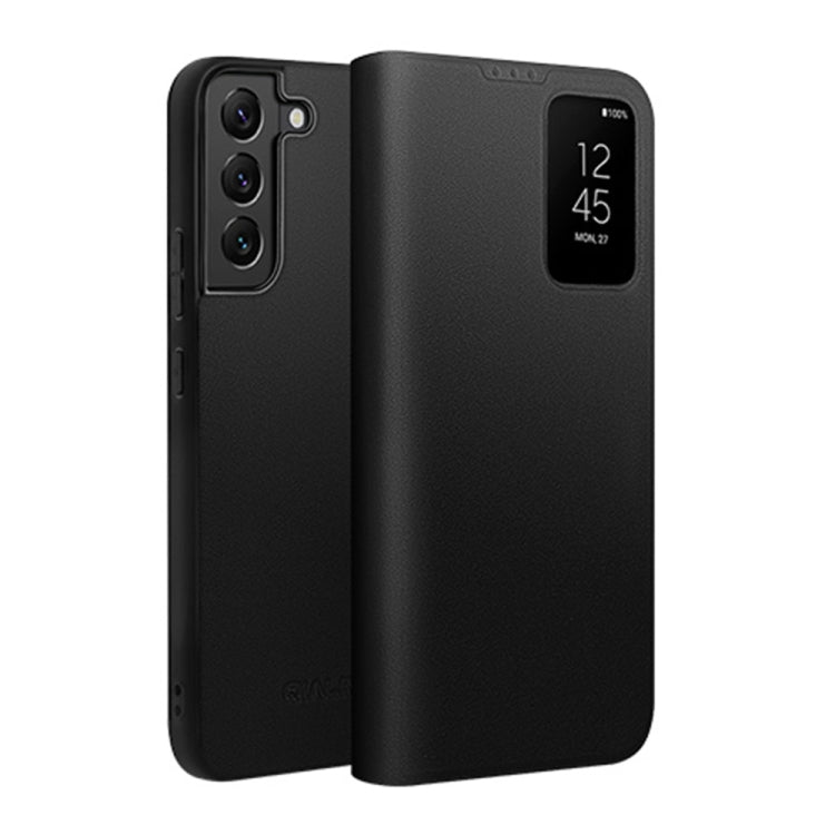 QIALINO Magnetic Genuine Leather Phone Case – Magnetic, Leather, For Samsung Galaxy Z Fold3 5G/W22 5G, For Samsung Galaxy S22 5G, For Samsung Galaxy S22+ 5G, For Samsung Galaxy S22 Ultra 5G For Samsung Galaxy S22+ 5G Black