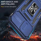 Armor PC + TPU Camera Shield Phone Case, For iPhone 12 Pro