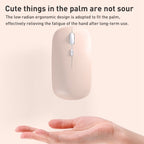 FOREV FVW312 1600dpi 2.4G Wireless Silent Portable Mouse, 2.4G(White), 2.4G(Black), 2.4G(Pink), 2.4G(Yellow), 2.4G(Mint Green), 2.4G(Dark Green), 2.4G(Blue), 2.4G(Purple) – TPU, Non-slip