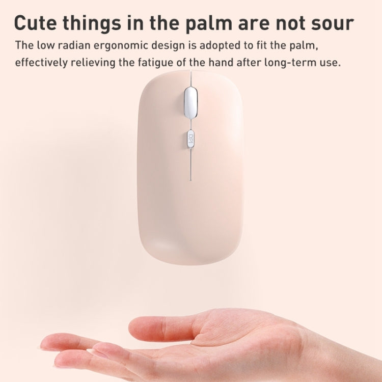 1600dpi Bluetooth 2.4G Wireless Dual Mode Mouse, Bluetooth + 2.4G(White), Bluetooth + 2.4G(Black), Bluetooth + 2.4G(Pink), Bluetooth + 2.4G(Purple), Bluetooth + 2.4G(Yellow), Bluetooth + 2.4G(Blue), Bluetooth + 2.4G(Mint Green)... – Bluetooth, TPU,...