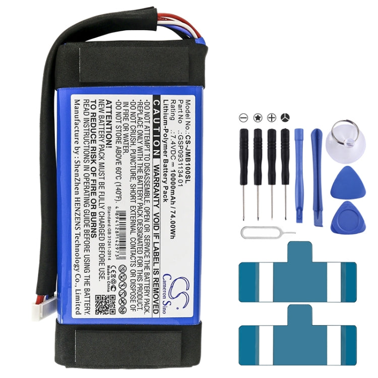 GSP1029102R 310SL P763098 6000mAh Battery Replacement – Durable Build, Easy to Use, For JBL Charger 2+/Charge 2 Plus/Charge 3 2015, For JBL Boombox/Boombox 1, For JBL Xtreme 3, For JBL Link 10 Special Edition, For JBL Flip 2 2013/Flip... For JBL Boombox Boombox 1