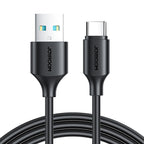 JOYROOM S-UC027A9 3A USB to USB-C/Type-C Fast Charging Data Cable, 0.25m, 1m – Fast Charging