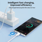 JOYROOM S-UC027A9 3A USB to USB-C/Type-C Fast Charging Data Cable, 0.25m, 1m – Fast Charging
