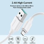 JOYROOM S-UM018A9 2.4A USB to Micro USB Fast Charging Data Cable, 1m – Fast Charging