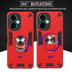 2 in 1 Armour Series PC + TPU Protective Phone Case – Ring Holder, TPU, For Tecno Camon 19/Camon 19 Pro 5G, For Tecno Camon 19 Neo