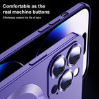 Liquid Lens Protector Magsafe Phone Case, For iPhone 14, For iPhone 14 Plus, For iPhone 14 Pro