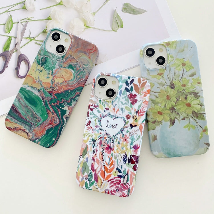Varnishing Water Stick PC Phone Case, For iPhone 14, For iPhone 14 Plus, For iPhone 14 Pro