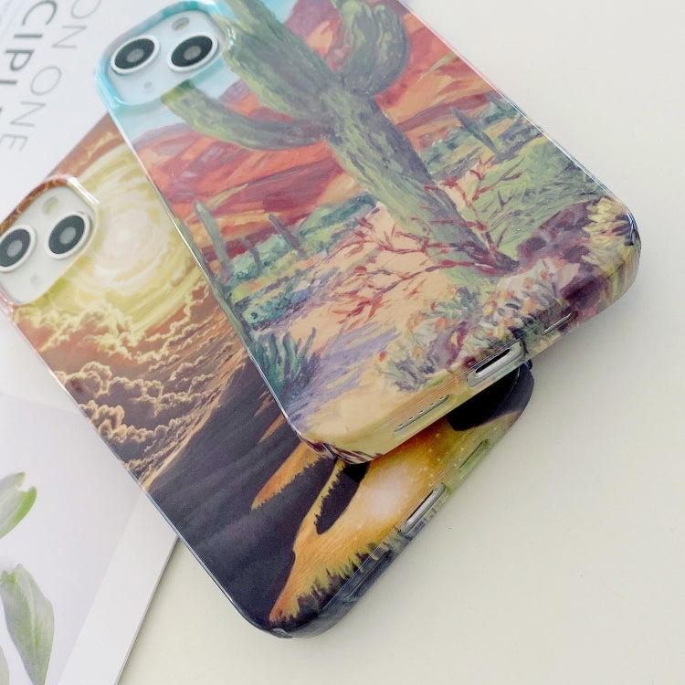 Varnishing Water Stick PC Phone Case, For iPhone 13 Pro Max, For iPhone 12, For iPhone 12 Pro