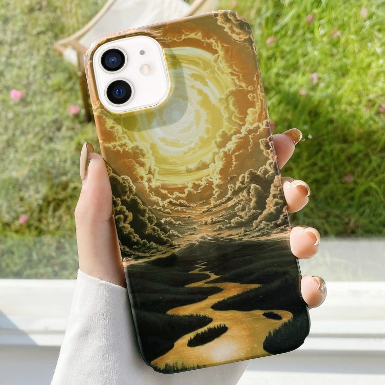 Varnishing Water Stick PC Phone Case – Durable Build, Easy to Use, For iPhone 13 Pro Max, For iPhone 12, For iPhone 12 Pro For iPhone 12 Sky