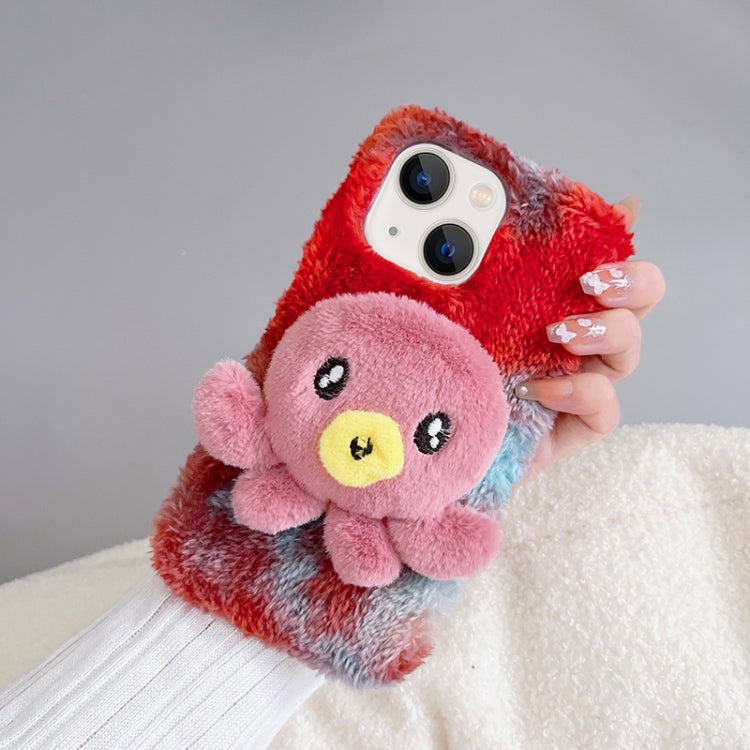 Octopus Plush TPU Phone Case, For iPhone 14, For iPhone 14 Plus, For iPhone 14 Pro, For iPhone 14 Pro Max, For iPhone 13, For iPhone 13 Pro, For iPhone 13 Pro Max, For iPhone 12, For iPhone 12 Pro, For iPhone 12 Pro Max, For iPhone 11                  ...