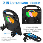 Love Small Palm Holder EVA Tablet Case – Durable Build, Easy to Use, For Lenovo Tab M10 HD TB-X505F/N 10.1 inch, For Lenovo Tab M10 FHD TB-X605FC 10.1