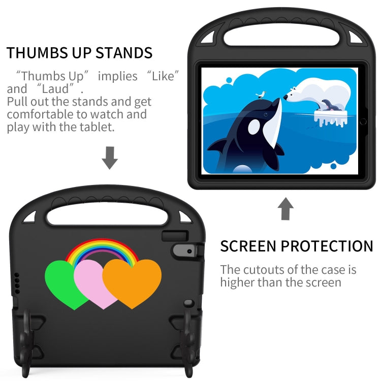 Love Small Palm Holder EVA Tablet Case – Durable Build, Easy to Use, For Lenovo Tab M10 HD TB-X505F/N 10.1 inch, For Lenovo Tab M10 FHD TB-X605FC 10.1