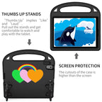 Love Small Palm Holder EVA Tablet Case – Durable Build, Easy to Use, For Lenovo Tab M10 HD TB-X505F/N 10.1 inch, For Lenovo Tab M10 FHD TB-X605FC 10.1