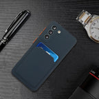 Card Slot Design Shockproof TPU Phone Case, For Samsung Galaxy S22 5G, For Samsung Galaxy S22+ 5G