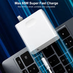 For Huawei Laptops Power Adapter, 65W Charger, 65W Charger + 1.5m Fast Charging Cable, 65W Charger + 2m Fast Charging Cable – Fast Charging, TPU