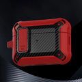 Bumblebee Carbon Fiber Earphone Protective Case – Anti-Scratch, For AirPods Pro 2 For AirPods Pro 2 Red Black