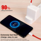 For OnePlus 9 Fast Charging Cable 65W 6A Dual Type-C Interface Charging Data Cable, Length:1m, Length:1.5m, Length:2m – Fast Charging