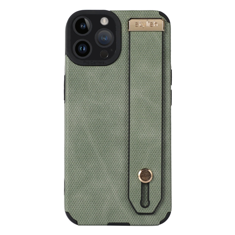 Wrist Strap TPU Leather Phone Case – Leather, TPU, For iPhone 13 Pro Max, For iPhone 12, For iPhone 12 Pro, For iPhone 12 Pro Max, For iPhone 11 Pro Max For iPhone 13 Pro Max Green