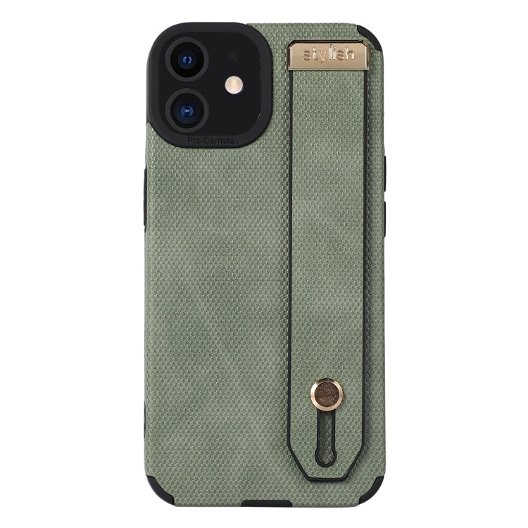 Wrist Strap TPU Leather Phone Case – Leather, TPU, For iPhone 13 Pro Max, For iPhone 12, For iPhone 12 Pro, For iPhone 12 Pro Max, For iPhone 11 Pro Max For iPhone 12 Green