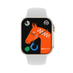 HW8 Smart Watch – 2.02" Screen, IP67 Waterproof, Heart Rate Monitoring