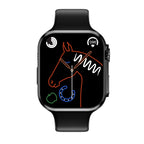 WS8 Smart Watch – 2.0" Screen, IP67 Waterproof, Heart Rate Monitoring
