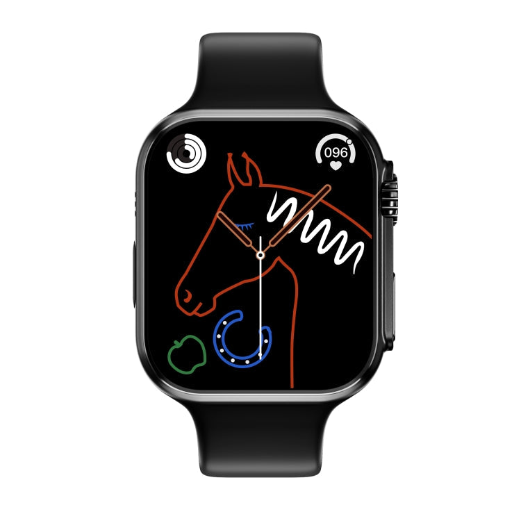 WS8 Smart Watch – 2.0" Screen, IP67 Waterproof, Heart Rate Monitoring