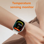 WS8 Smart Watch – 2.0" Screen, IP67 Waterproof, Heart Rate Monitoring