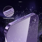 Electroplating Frameless Clear PC Phone Case, For iPhone 14, For iPhone 14 Plus, For iPhone 14 Pro