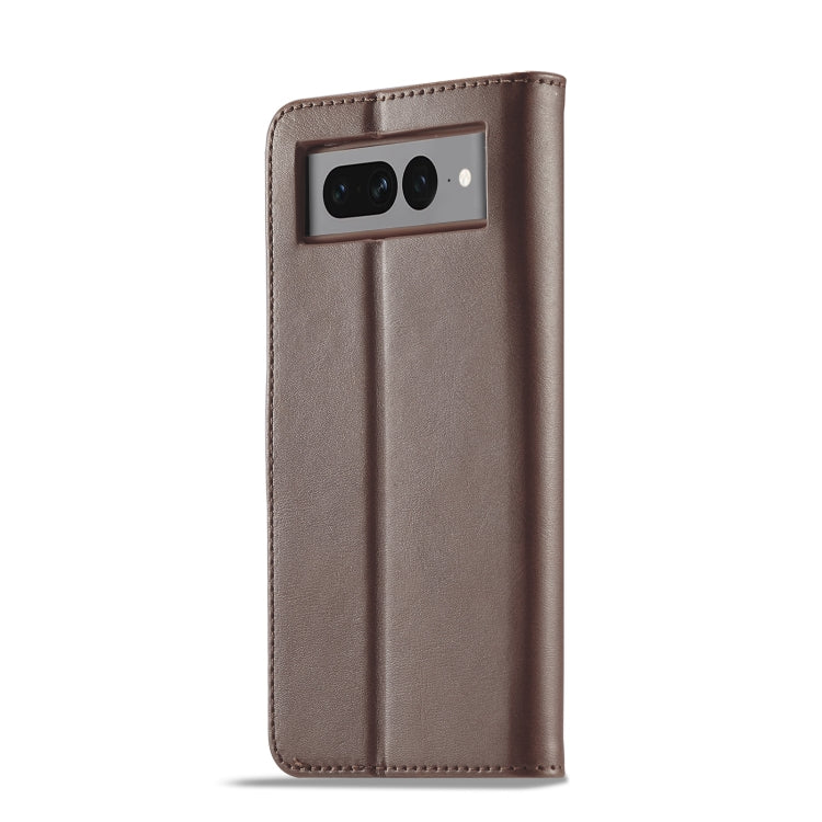 LC.IMEEKE Calf Texture Horizontal Flip Leather Case – Card Slot, Flip, Leather, For Google Pixel 7, For Google Pixel 7 Pro, For Xiaomi Redmi A1